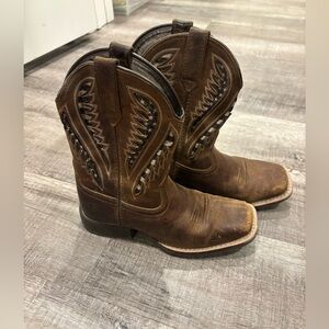 Ariat Kids Distressed Brown Western Boots